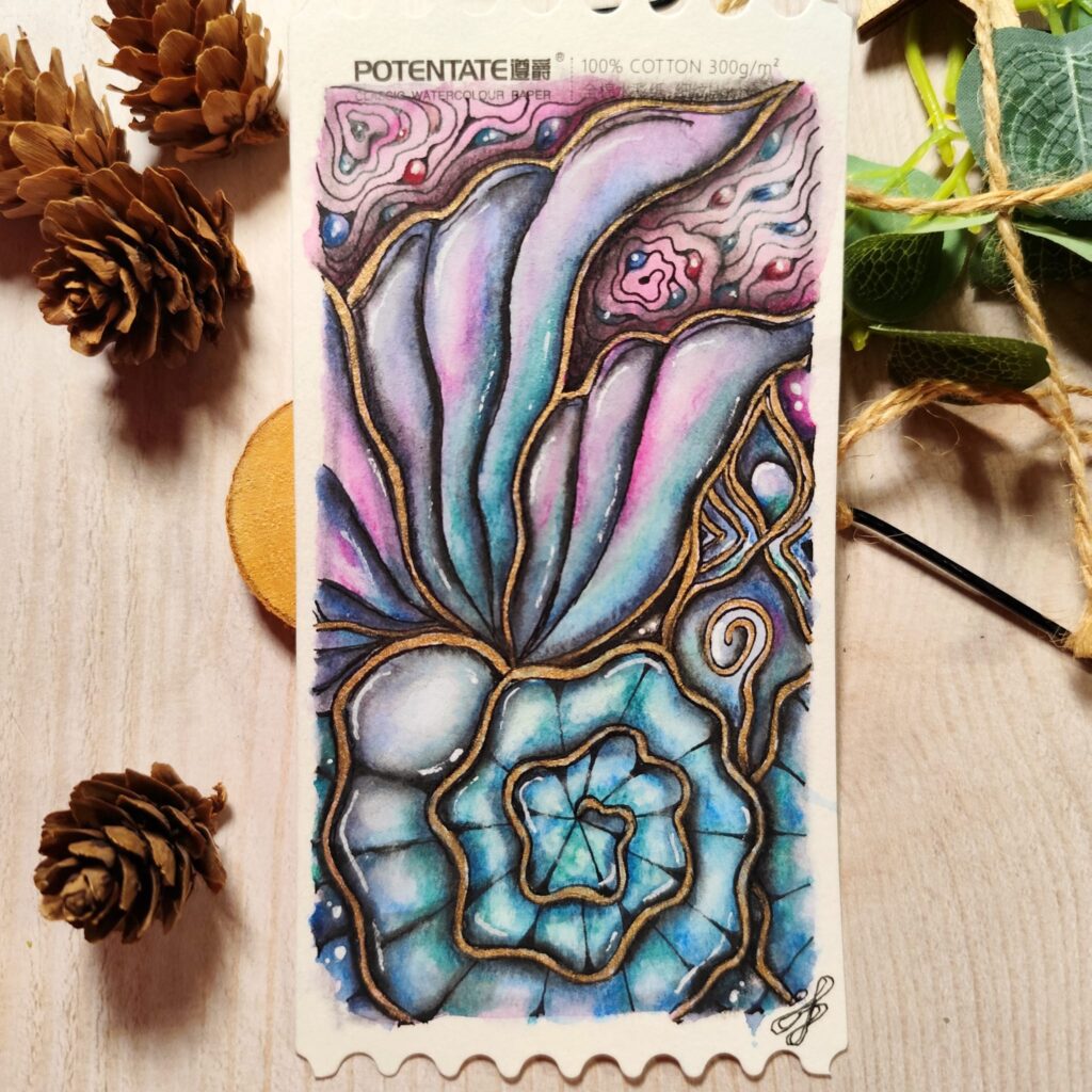 Création oracle, zentangle, accompagnement, coaching,